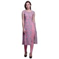 thumbnail image 1 of Bimba Kurti d'Été Sans Manches Imprimé Tunique Droite Robes pour Femmes, 1 of 6
