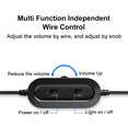 thumbnail image 4 of Computer Speakers PC Speakers Powered Stereo Volume Control with Mini Portable Gaming Speakers 3.5mm, 4 of 8