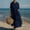 Navy, variant on Xdegoge Linen Button Down Shirt Dress for Women Short Sleeve Pleated Maxi Dress Casual Loose Fit Cotton Feeling Tunic Flowy Long Sun Dress Bohemian Style Everyday Wear Summer Kaftan