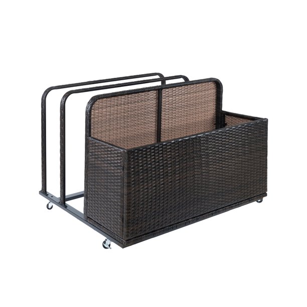 Panier De Rangement Pour Piscine – Organisateur En Maille – Pour Nouilles, Jouets, Flotteurs – 62x96x92 Cm – Roues Avec Freins