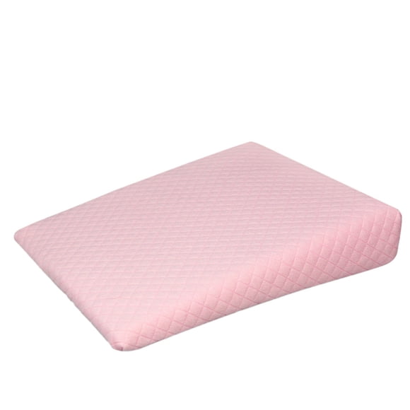 VogueV Oreiller Incliné pour Dormeur Bébé - Coussin de Soutien Respirant pour Nouveau-Né Rose