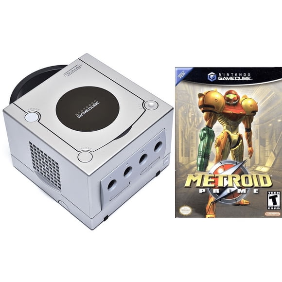 Refurbished Nintendo GameCube Metroid Prime Bundle Limited Edition Platinum