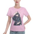 thumbnail image 1 of T-Shirt Basique à Manches Courtes pour Femmes Demon Slayer : Shitou Wuichiro, 1 of 6
