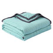 37x59IN Lightweight Comforter, Antibacterial Silk Herringbone Weave Woven Air Conditioning Quilt Odor Resistant Cool Lightweight Blanket Bedding, Home Decor for Chair, Sofa, Home Decor