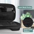 thumbnail image 3 of Tianle Carrying Case Compatible with Steam Deck - [Shockproof] Hard Shell Protective Cover Portable Travel Bag w/Inner Pocket and 16 Game Card Slots Compatible with Steam Deck & Accessories, Black, 3 of 8