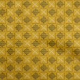 thumbnail image 1 of oneOone Rayon Yellow Fabric Block Craft Projects Decor Fabric Printed By The Yard 56 Inch Wide-8K, 1 of 5