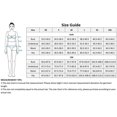 thumbnail image 3 of BEAUTYIN One Piece Swimsuits for Women Trumpet Sleeve V Neck Ruched Monokini Bathing Suits, 3 of 5