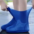 thumbnail image 1 of Couvre-chaussures Imperméables, Protège-Bottes de Pluie à Enfiler, Épaissis pour l'Extérieur, Protection contre la Pluie et la Neige, Conception Antidérapante Réutilisable, Bouclier pour Chaussures Toutes Saisons, 1 of 9
