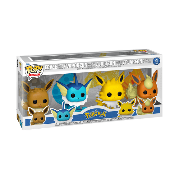 Pop Games: Pokemon- Eevee Evolution 4pk