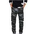 thumbnail image 1 of Birdeem Mens Side Pockets Small Feet Tight Fitting Pants Full Length Pants, 1 of 5