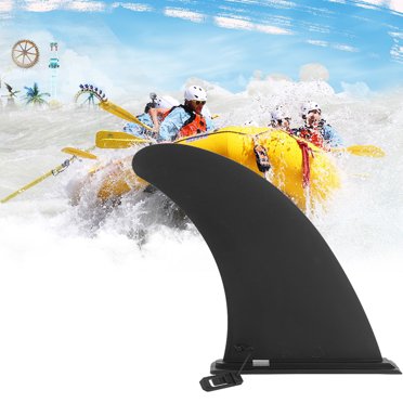 Sup Fin Board Fin Plastic Black Plastic Surfing Surf Water Fin For Stand Up Paddle Board Surfboard Accessory9In