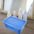 thumbnail image 4 of Raindrops 2pcs Colored Storage Bins With Lids Plastic Storage Containers For Office Use, 4 of 8