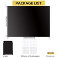 thumbnail image 1 of Bgsha Cut To Size Blackout Blinds Portable Blackout Curtains Waterproof Polyester, 1 of 8