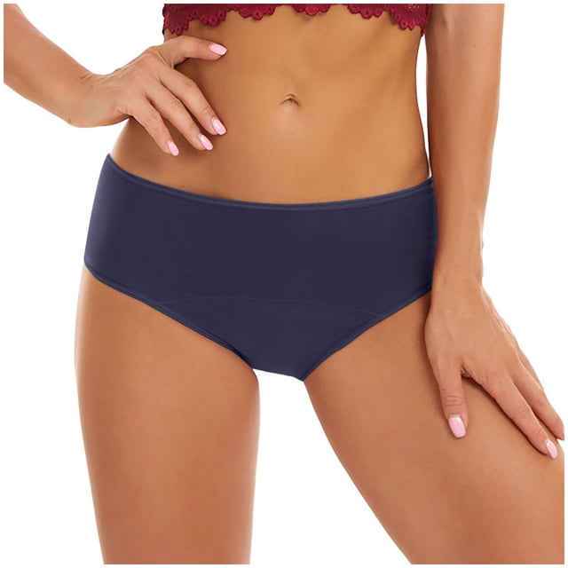 Rbaofujie Culottes Physiologiques de Récupération Post-Partum pour Femmes, Grandes, en Coton Coloré, Strings Sans Coutures, Jolies Culottes pour Femmes