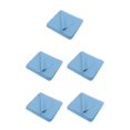 thumbnail image 1 of Decodeary 10 Pieces Microfiber Eyeglasses Camera Lens Cell Phones Cleaning Cloth Blue 5Set, 1 of 6