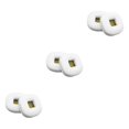 thumbnail image 2 of Ruiboury Coussinets d'Oreille Coussin en Cuir Écouteurs à Réduction de Bruit Coussins Casque Pièce de Réparation Remplacement pour Écouteurs Marshall Blanc 3Ensemble, 2 of 6