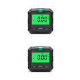 thumbnail image 3 of Shengyu 1/2/3 Level Box Protractor 490° Levels Gauge Bevel Gauges with Magnetic Base Electronic Angle Protractors Measuring Tools Black/Type 2 2PCS, 3 of 6