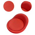 thumbnail image 3 of GUOOL Bar Stool Replacement Seat Top Barstool Replacement Seat Cushion Swivel Barstool Red, 3 of 6
