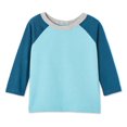 thumbnail image 1 of George Baby Boys' Colour Block Raglan Tee, 1 of 2