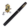 thumbnail image 2 of S SERENABLE 5-section Mini Folding ing Rod Reel Combo Set Pocket Collapsible ing Kit Black, 2 of 9