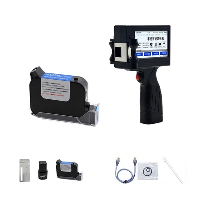 12.75mm Smart Touch Screen Handheld Inkjet Printer Batch Number QR Code Logo Small Printer Portable