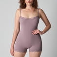 thumbnail image 4 of Lace Bodysuit for Women with A Seamless Crotch Design and A Lightly Shaping Body, 4 of 5