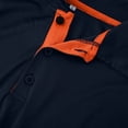 thumbnail image 5 of JDQJBZ Mens Summer Color Contrast Short Sleeve Shirt Breathable Quick Dry Business Casual, 5 of 5