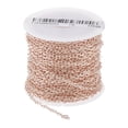 thumbnail image 3 of 10 Yards / Roll Chain Curb Chain Snake Chain Jewelry Wire for DIY Necklaces, Bracelet Gold, 3 of 8