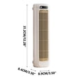 thumbnail image 3 of 2026 Constant Wind Tower Fan Vaneless Kitchen Irrigation Fan Turbine High Wind Silent Office Desktop Fan 2000mA, 3 of 6