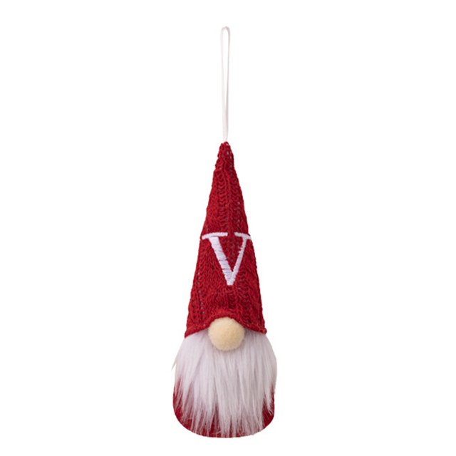 TopLLC Chapeau de Noël Bébé Sans Visage Pendentif Vieux Nain Rudolph Poupée Poupée Pendentif
