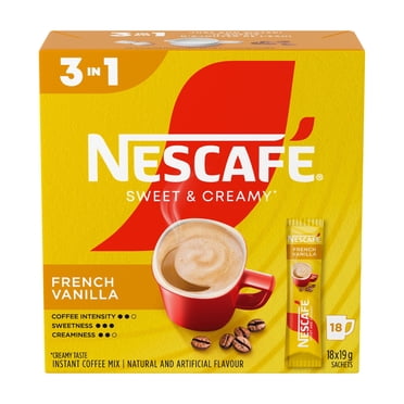 NESCAFE Sweet & Creamy French Vanilla Flavoured Instant Coffee Mix