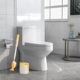 thumbnail image 3 of Toilet Cleaning Brush With Spray Function Detachable Suction Cup Base Ventilated Design Fish Tail Headfor Deep Cleaning - Cleaning Brush 2, 3 of 5