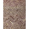 thumbnail image 1 of Ahgly Company Tapis d'Intérieur Rectangulaire Abstrait Rouge Brun, 3 Pieds x 5 Pieds, 1 of 6