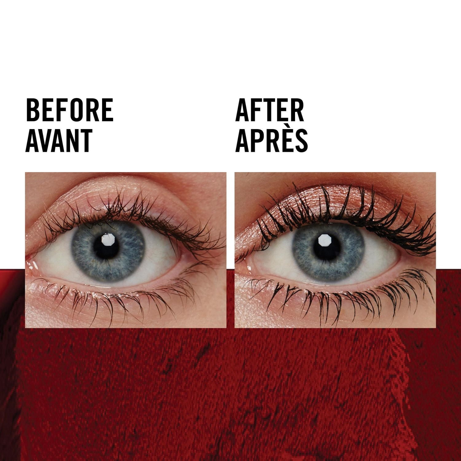 Rimmel Mascara Wonder'Luxe Volume Définit et infusé avec 4 huiles : Argan, Maracuja, Marula et Camélia, longue durée, 100% Sans Cruauté, Extreme Black