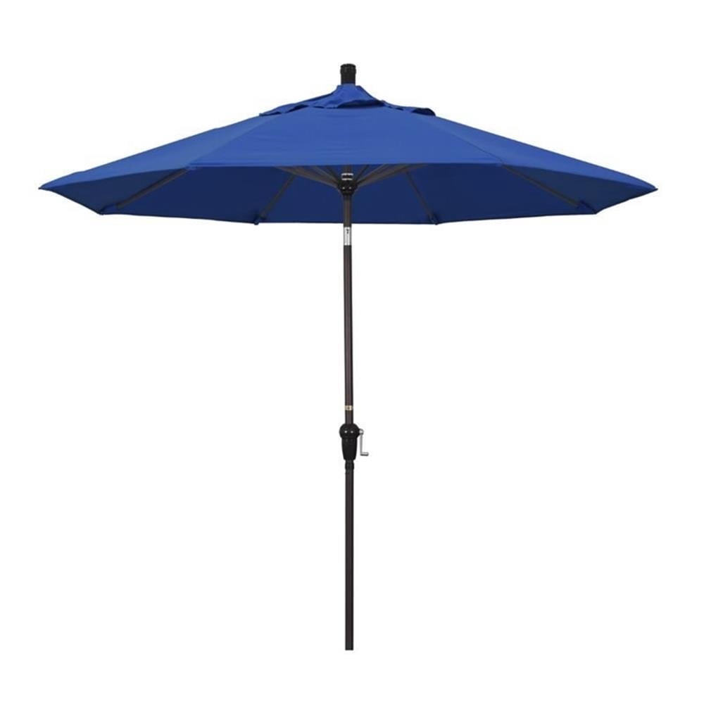 California Umbrella Parasol de Patio de 9 Pieds en Bleu Pacifique