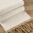 thumbnail image 1 of Bouclair Off White Table Runner 15.6 X 13.5 in (39.62 X 34.29 cm), 1 of 10