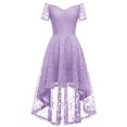thumbnail image 1 of adviicd Robes d'Été pour Femmes Décontractées Robe Longue Ample Unie Smockée Sans Manches Robes de Plage d'Été Violettes,S, 1 of 4