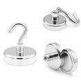 thumbnail image 1 of 10-Pack Extra Strong Magnetic Hooks - Heavy Duty Hold for Home & Kitchen - Durable, Space-Saving Solution Perfect for Any Surface, 1 of 5