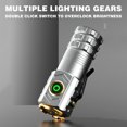 thumbnail image 1 of Clearance,Flashlight,Super Bright Flashlight,Rechargeable LED Flashlight With High Lumen, 18500 Lithium Battery Super Bright, Scalable And Flashlight, Powerful Handheld Flashlight Suitable, 1 of 9