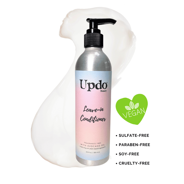 Revitalisant Sans Rinçage Hydratant Infusé d'Huiles d'Avocat et de Pépins de Raisin pour Tous les Types de Cheveux - 8,5 fl oz