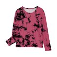 thumbnail image 4 of RXIRUCGD Chemises à Manches Longues pour Filles, Col Rond Mignon, Blouses Décontractées Élégantes (Rose, Taille : 4 Ans), 4 of 6