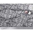 thumbnail image 3 of Soimoi Rayon Crepe Fabric Leaves & Floral Block Fabric Prints by Yard 46 Inch Wide, 3 of 3