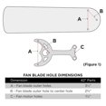 thumbnail image 2 of 1-1/2 In. Keyed Laminated Padlock, 2-In. Long Shackle - 3DLH, 2 of 2