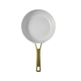 thumbnail image 3 of Thyme & Table 12-Piece Non-Stick Signature Cookware Set, Pots and Pans Set- White & Gold, 3 of 13