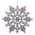 thumbnail image 2 of Vickerman M101436 4 in. Lavender Glitter Snowflake 24-Pvc Box, 2 of 3