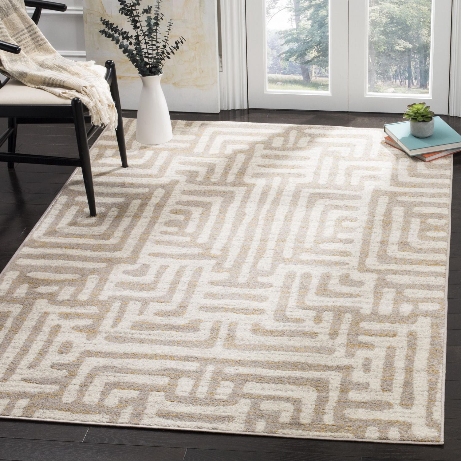 SAFAVIEH Amsterdam Elvan Tapis Géométrique