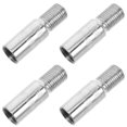 thumbnail image 4 of KAKOWELY valve stem extensions 4pcs Metal Valve Stem Extensions Tire Valve Extension Caps Valve Extender Tire Valve Caps Valve Stem Extender Tire Extension Valve, 4 of 4