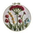 thumbnail image 2 of Chmadoxn Cross-Stitch Beginner's Embroidery Flower Kit,Beginner Hand Embroidery 0 Based Diy Hand Embroidery Material Package embroidery embroidery, 2 of 3