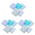 thumbnail image 3 of Transemion 5pcs 50x50cm Square Cotton Fabric Cloth For DIY Craft Sewing blue 3Set, 3 of 6