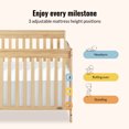 thumbnail image 4 of Dream On Me Ashton Convertible 5-in-1 Crib, Model #660, 4 of 10